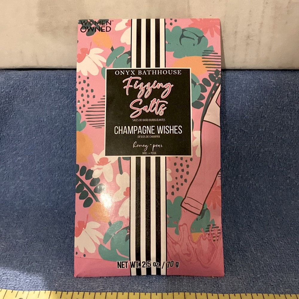 Onyx Bathhouse Fizzing Salts